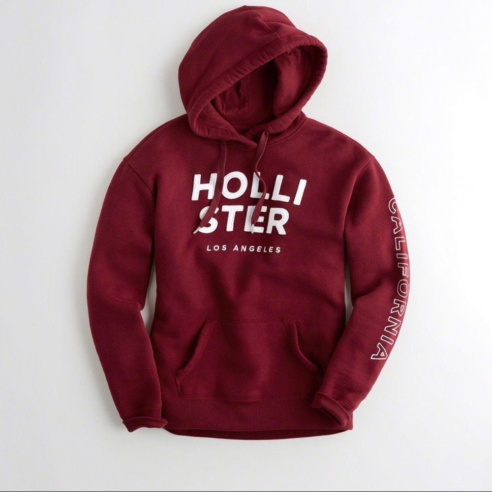 Hollister Hoodie Los Angeles logo